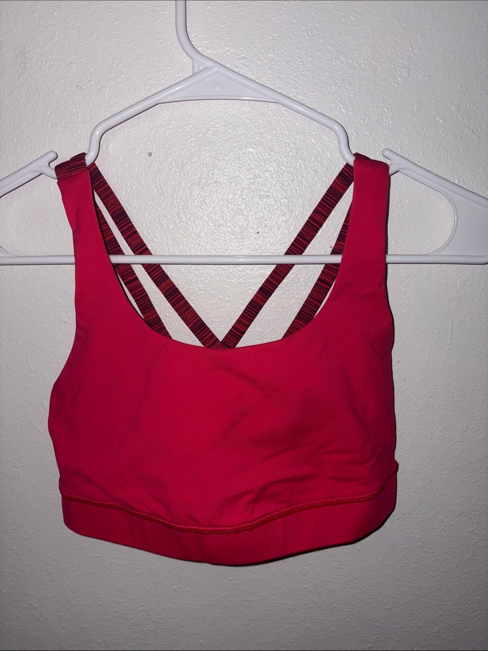 lululemon athletica Pink Strappy Sports Bra